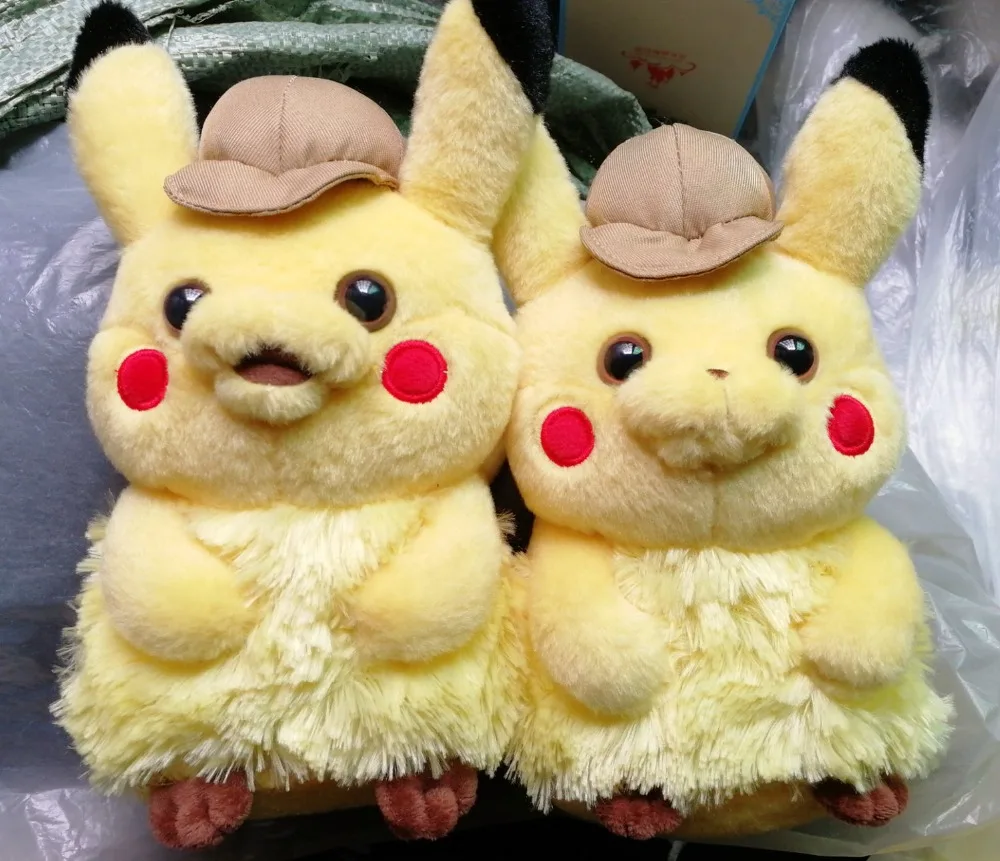 28 CM Movie Detective Pikachu Figure Plush Doll Toy Pikachu Figure High Quality Plush Doll Model Children's Birthday Gift Toys
28 CM Movie Detective Pikachu Figure Plush Doll Toy Pikachu Figure High Quality Plush Doll Model Children's Birthday Gift Toys