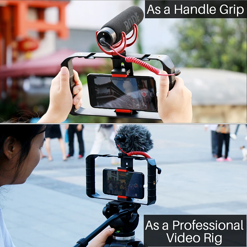 Pro Smartphone Video Rig Hand Grip