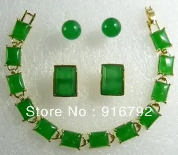 Prett Lovely Women's Wedding Wholesale Charming Green gem pendant bracelet earring Cufflinks set new-jewelry mujer moda
Prett Lovely Women's Wedding Wholesale Charming Green gem pendant bracelet earring Cufflinks set new-jewelry mujer moda