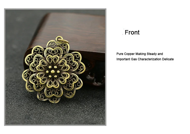 Peony Flower Key Chain Pendants (14)