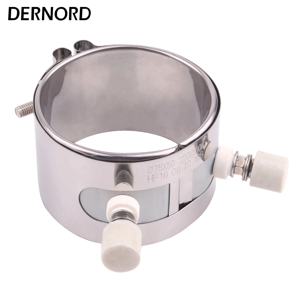 220v 500w 75mm*50mm Mica Band Heater Electric Heating Element for Injection Molding Machine
220v 500w 75mm*50mm Mica Band Heater Electric Heating Element for Injection Molding Machine