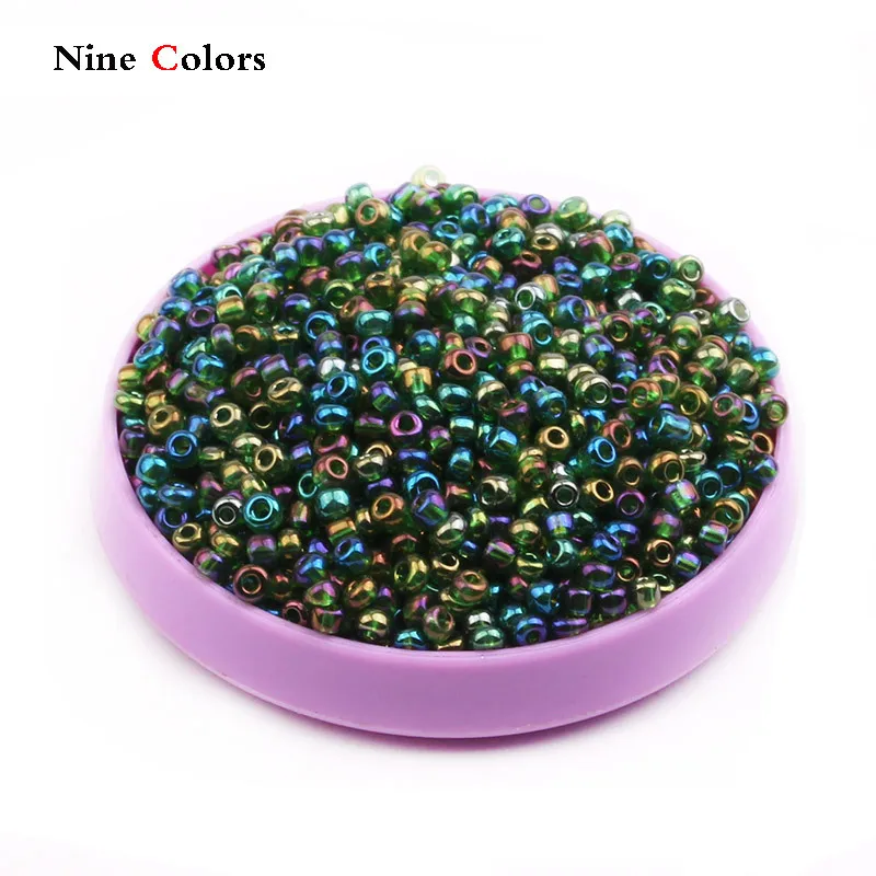 2mm 1000pcs crystal isolation pad Czech metal effect glass beads jewelry handmade DIY earrings charm of the necklace SJ020
2mm 1000pcs crystal isolation pad Czech metal effect glass beads jewelry handmade DIY earrings charm of the necklace SJ020
