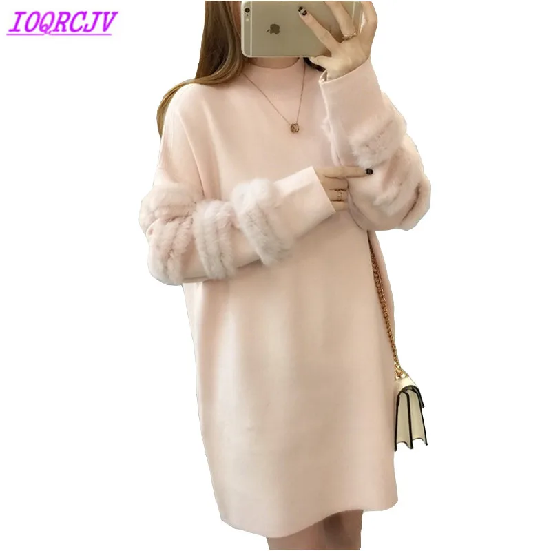 Maternity clothes Knitted sweaters for Women 2018 autumn and winter Sweater pullover Large size top long sweaters IOQRCJV H400
Maternity clothes Knitted sweaters for Women 2018 autumn and winter Sweater pullover Large size top long sweaters IOQRCJV H400