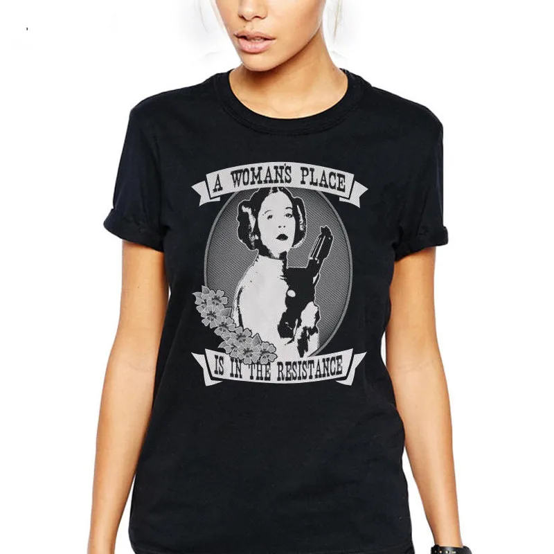 Fashion Summer Women Harajuku Pop Short Sleeve Tshirt Women Star Wars Print Tees Tops
Fashion Summer Women Harajuku Pop Short Sleeve Tshirt Women Star Wars Print Tees Tops