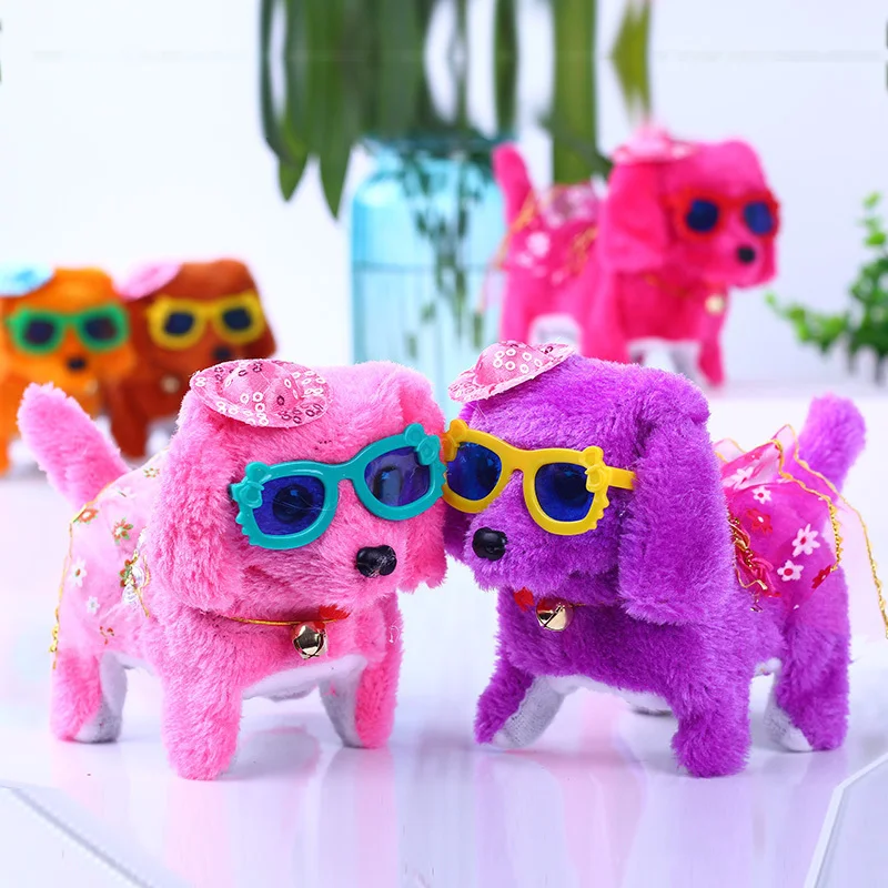1pcs Cute Electric Toy Funny Electric Short Floss Moving Dog baby Children Kids Pet Plush Toys Color random 
1pcs Cute Electric Toy Funny Electric Short Floss Moving Dog baby Children Kids Pet Plush Toys Color random