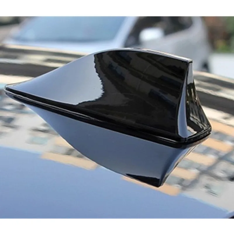 Kebidumei Car Auto Roof FM Shark Fin Antenna Special Car Radio FM Signal Aerials Antenna for BMW VW Ford Polo Car Styling