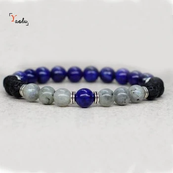 12pcs/lot lazuli Lapis bracelet Yoga good luck elastic bracelet gift for men gift for women boho mala lazuli Beaded bracelet
12pcs/lot lazuli Lapis bracelet Yoga good luck elastic bracelet gift for men gift for women boho mala lazuli Beaded bracelet
