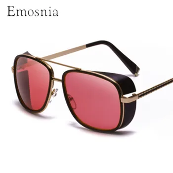 Emosnia Pilot Sunglasses Steampunk Modis Pilot Oculos Iron Man Metal Women Men Brand Designer 2019 Sun Glasses Shades Gift
Emosnia Pilot Sunglasses Steampunk Modis Pilot Oculos Iron Man Metal Women Men Brand Designer 2019 Sun Glasses Shades Gift