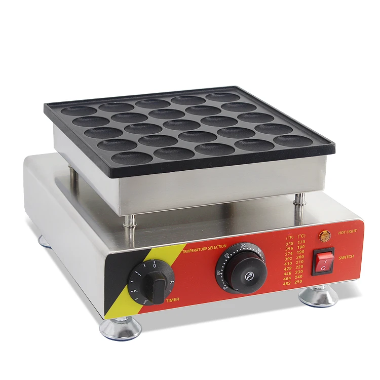 25pcs Electric Mini Poffertjes Grill Machine;waffle machine;Dutch Poffertjes Pancakes Maker Machine Baker Plate
25pcs Electric Mini Poffertjes Grill Machine;waffle machine;Dutch Poffertjes Pancakes Maker Machine Baker Plate