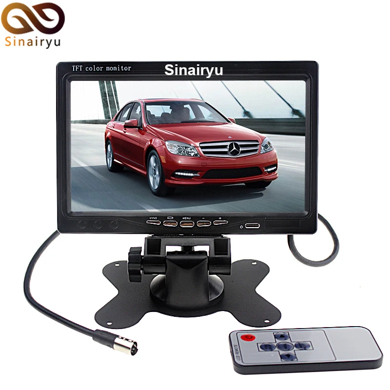 HD 800*480 7" Car Rear View Monitor TFT Color LCD Headrest Monitor Video PLayer With 2 Video Input Parking Assistance Monitor
HD 800*480 7" Car Rear View Monitor TFT Color LCD Headrest Monitor Video PLayer With 2 Video Input Parking Assistance Monitor