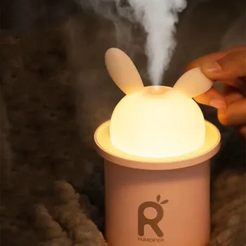 RUINUOKAI 250ml Rabbit USB Air Humidifier Essential Oil Diffuser Aroma Lamp a Portable Car Aroma Diffuser Ultrasonic Humidifiers
RUINUOKAI 250ml Rabbit USB Air Humidifier Essential Oil Diffuser Aroma Lamp a Portable Car Aroma Diffuser Ultrasonic Humidifiers