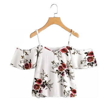 Women's shirts 2020 Fashion Casual Women Summer Printed Blouse Cold Shoulder Top Print V-Neck ropa mujer
Women's shirts 2020 Fashion Casual Women Summer Printed Blouse Cold Shoulder Top Print V-Neck ropa mujer