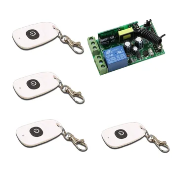 AC 85V-250V Wireless Remote Control Switch System 1CH Relay Receiver & Waterproof Transmitter Door Gate Accessories
AC 85V-250V Wireless Remote Control Switch System 1CH Relay Receiver & Waterproof Transmitter Door Gate Accessories