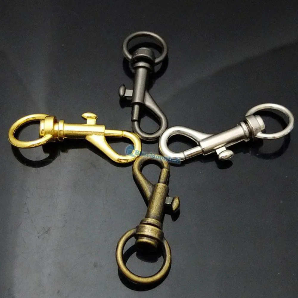 6/15/50/110 Pcs Metal Trigger Swivel Lobster Clasps Clips Snap Hooks Findings Hardware Auto Close 7/16" 11mm
6/15/50/110 Pcs Metal Trigger Swivel Lobster Clasps Clips Snap Hooks Findings Hardware Auto Close 7/16" 11mm
