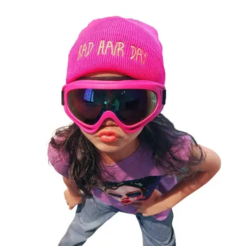 Winter Warm Hat Toddler Baby Boys Girls Letter Design Knitting Ski Caps Kids Goggle 2~7T Fashion Comfortable Solid Color Hat
Winter Warm Hat Toddler Baby Boys Girls Letter Design Knitting Ski Caps Kids Goggle 2~7T Fashion Comfortable Solid Color Hat