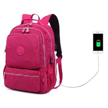 Women Waterproof Nylon USB Charging Backpack Female Mochila Masculina Travel Bag Luxury Classic Backpacks For Teenage Girl
Women Waterproof Nylon USB Charging Backpack Female Mochila Masculina Travel Bag Luxury Classic Backpacks For Teenage Girl