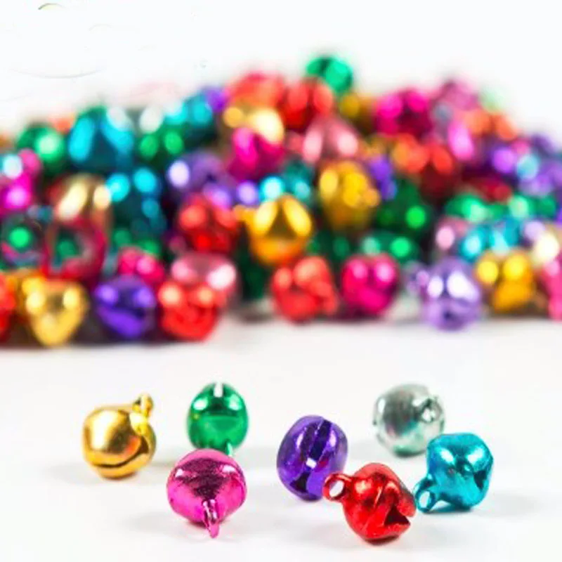 50pcs Mixed Rainbow Colors & Gold Alloy Metal Bell DIY sewing accessory Kid's Early Learning DIY Decoration Accessory
50pcs Mixed Rainbow Colors & Gold Alloy Metal Bell DIY sewing accessory Kid's Early Learning DIY Decoration Accessory