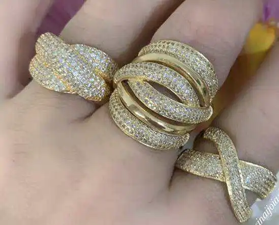 jankelly Luxury Big Braided Chic Rings for Women Wedding Cubic Zircon African Bride Dubai Accessories Finger Ring Jewelry
jankelly Luxury Big Braided Chic Rings for Women Wedding Cubic Zircon African Bride Dubai Accessories Finger Ring Jewelry