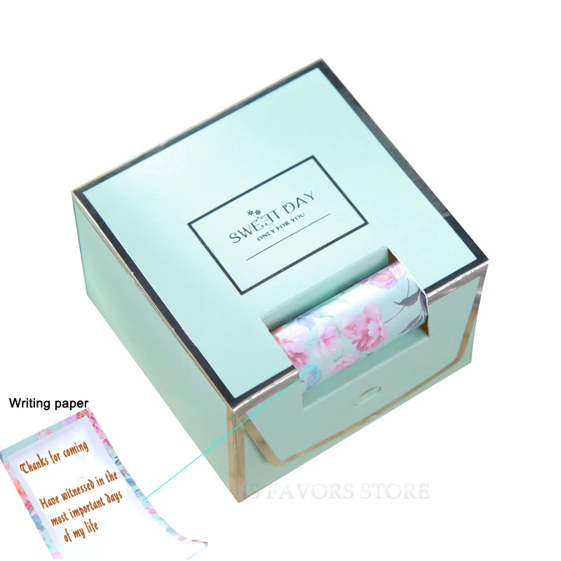 Free shipping 50pcs Can write a letter Tiffany Blue Creative Tray Square Gift birthday Wedding party favor chocolate candy Box
Free shipping 50pcs Can write a letter Tiffany Blue Creative Tray Square Gift birthday Wedding party favor chocolate candy Box