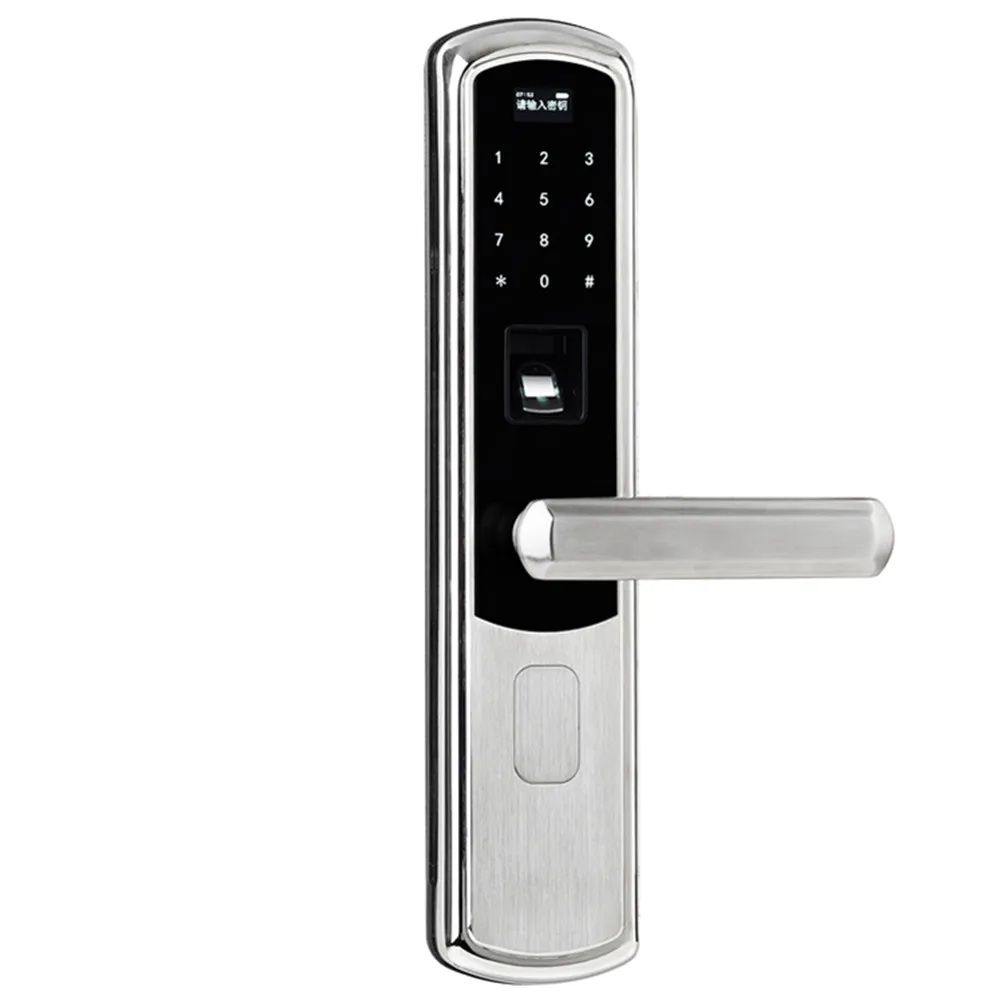Fingerprint Door Lock Digital Fingerprint / Password / Key / Card 4 in 1 Lock Electronic Smart Door Locks For Home Office
Fingerprint Door Lock Digital Fingerprint / Password / Key / Card 4 in 1 Lock Electronic Smart Door Locks For Home Office