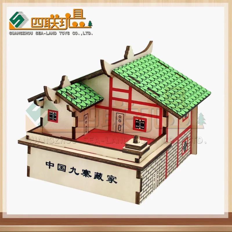 Children's Puzzle Jigsaw Toys Wood 3D Puzzle Kids Puzzle Handmade Model Cottage Villa Wood Puzzle
Children's Puzzle Jigsaw Toys Wood 3D Puzzle Kids Puzzle Handmade Model Cottage Villa Wood Puzzle
