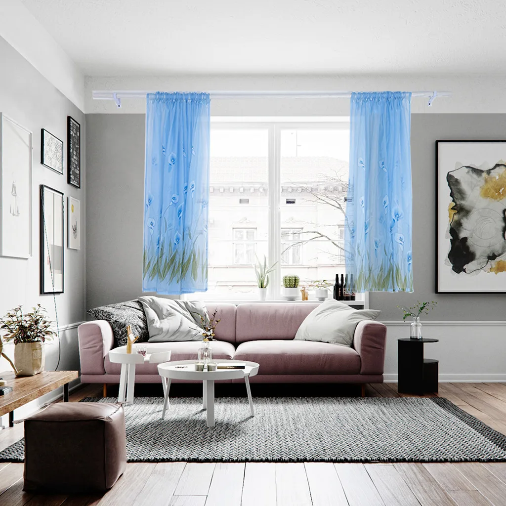Gacsidy Store 1Pcs 100Ч130cm Curtain Tulle Window Curtain Drape Panel Sheer Scarf Valances Modern bedroom Living Room Curtains
Gacsidy Store 1Pcs 100Ч130cm Curtain Tulle Window Curtain Drape Panel Sheer Scarf Valances Modern bedroom Living Room Curtains