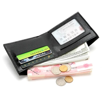 100% PU Leather Mens Wallet Fresh Fishon Designer's Real PU Wallets for Man Short Black Walet Mens Wallet Wholesale price
100% PU Leather Mens Wallet Fresh Fishon Designer's Real PU Wallets for Man Short Black Walet Mens Wallet Wholesale price