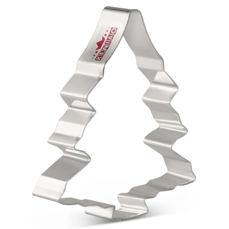 KENIAO Christmas Tree Cookie Cutter for Christmas Party Biscuit / Fondant / Sandwiches Cutter - 11.4 x 12.9 cm - Stainless Steel
KENIAO Christmas Tree Cookie Cutter for Christmas Party Biscuit / Fondant / Sandwiches Cutter - 11.4 x 12.9 cm - Stainless Steel
