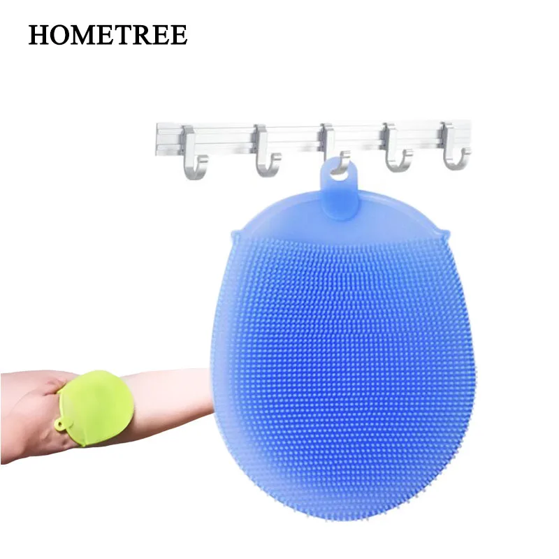 HOMETREE 1PC Multifunctional Silicone Dishwashing Brush Bath Brush Bath Massage Cleaning Brushes Kitchen Cleaning Tools H656
HOMETREE 1PC Multifunctional Silicone Dishwashing Brush Bath Brush Bath Massage Cleaning Brushes Kitchen Cleaning Tools H656