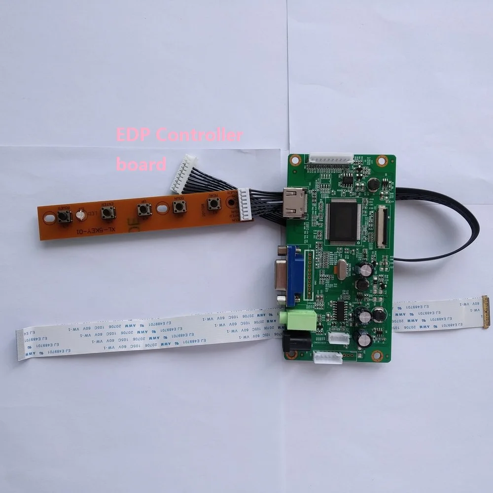 for N156HGE-EAL Rev.C2 KIT VGA LCD DRIVER EDP LED monitor Controller board HDMI DIY SCREEN display 40Pin 1920X1080 15.6
for N156HGE-EAL Rev.C2 KIT VGA LCD DRIVER EDP LED monitor Controller board HDMI DIY SCREEN display 40Pin 1920X1080 15.6