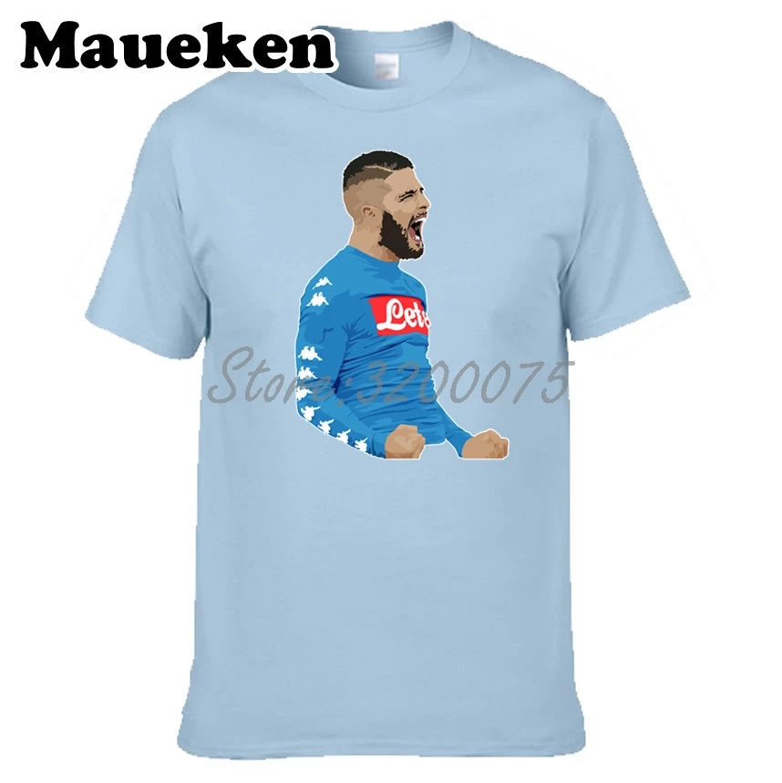 Men Lorenzo Insigne 24 Italy T-shirt Clothes T Shirt Men's for Napoli Naples fans o-neck tee W17072607
Men Lorenzo Insigne 24 Italy T-shirt Clothes T Shirt Men's for Napoli Naples fans o-neck tee W17072607
