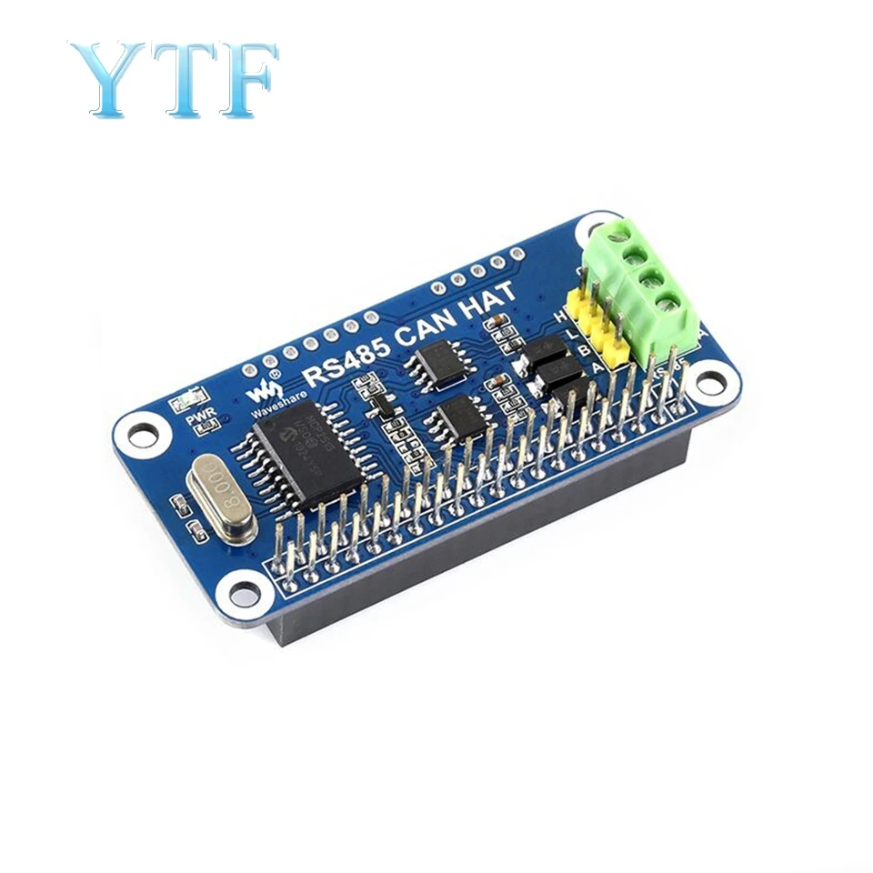 Raspberry Pi 3 B+/Zero W RS485 expansion board CAN module UART communication module
Raspberry Pi 3 B+/Zero W RS485 expansion board CAN module UART communication module