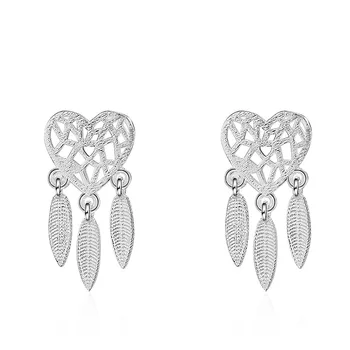 New Arrival Stud Earrings Dreamcatcher Style Silver & Rose Gold Color Fashion Ear Jewelry for Women Best Gift
New Arrival Stud Earrings Dreamcatcher Style Silver & Rose Gold Color Fashion Ear Jewelry for Women Best Gift