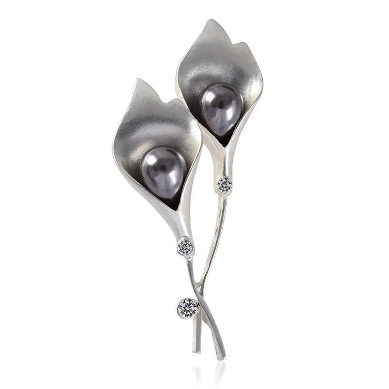 Elegant Tulip Flower Brooch Pin Crystal Costume Jewelry Clothes Accessories Jewelry Brooches For Wedding Imitation Pearl Brooch
Elegant Tulip Flower Brooch Pin Crystal Costume Jewelry Clothes Accessories Jewelry Brooches For Wedding Imitation Pearl Brooch