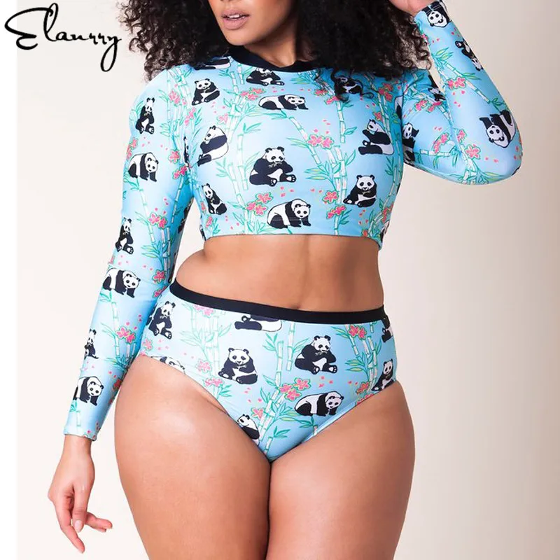 Women Plus Size Swimwear Long Sleeves 2 Pieces Big Chest Swimsuit Summer Ladies Sport Bathing Suits Push Up Bikini Set Vintage
Women Plus Size Swimwear Long Sleeves 2 Pieces Big Chest Swimsuit Summer Ladies Sport Bathing Suits Push Up Bikini Set Vintage