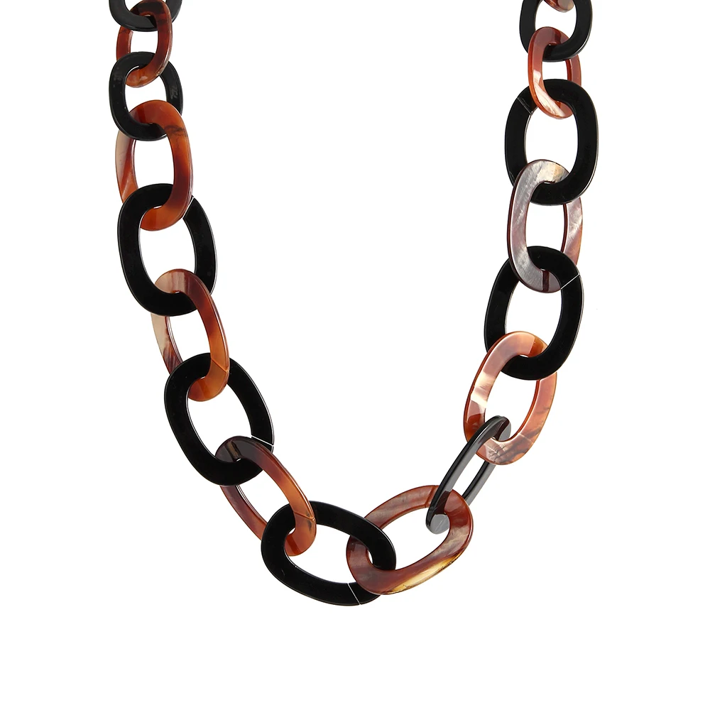 FishSheep 2019 Statement Acrylic Long Chain Necklaces For Women Geometric Resin Acetate Link Chain Big Pendant Necklace Jewelry
FishSheep 2019 Statement Acrylic Long Chain Necklaces For Women Geometric Resin Acetate Link Chain Big Pendant Necklace Jewelry