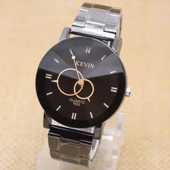 Mens' Watch Design Black Stainless Steel Band Round Dial Quartz Wrist Watch No Waterproof Clock Men Gift Drop. 3.22
Mens' Watch Design Black Stainless Steel Band Round Dial Quartz Wrist Watch No Waterproof Clock Men Gift Drop. 3.22