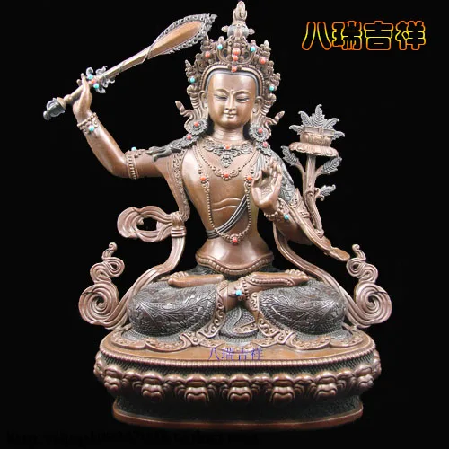 Kumbum monastery in qinghai production/dying manjusri bodhisattva Buddha / 32 cm high
Kumbum monastery in qinghai production/dying manjusri bodhisattva Buddha / 32 cm high