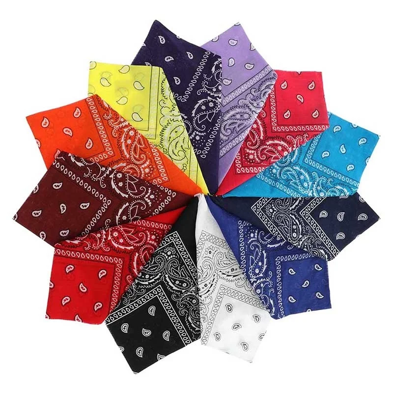 30 Colors New Hip Hop 100% Cotton Bandana Square Scarf 55cm*55cm Black Red Paisley Headband Printed For Women/Men/Boys/Girls
30 Colors New Hip Hop 100% Cotton Bandana Square Scarf 55cm*55cm Black Red Paisley Headband Printed For Women/Men/Boys/Girls
