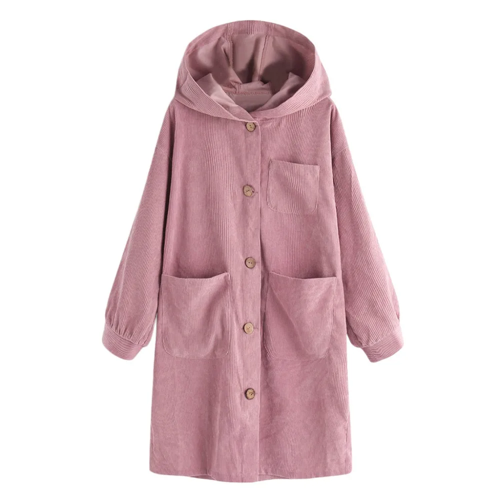 Fashion Women Oversize Long Sleeve large size Button Down Casual Hooded Pocket Jacket Cardigan female coat pink
Fashion Women Oversize Long Sleeve large size Button Down Casual Hooded Pocket Jacket Cardigan female coat pink