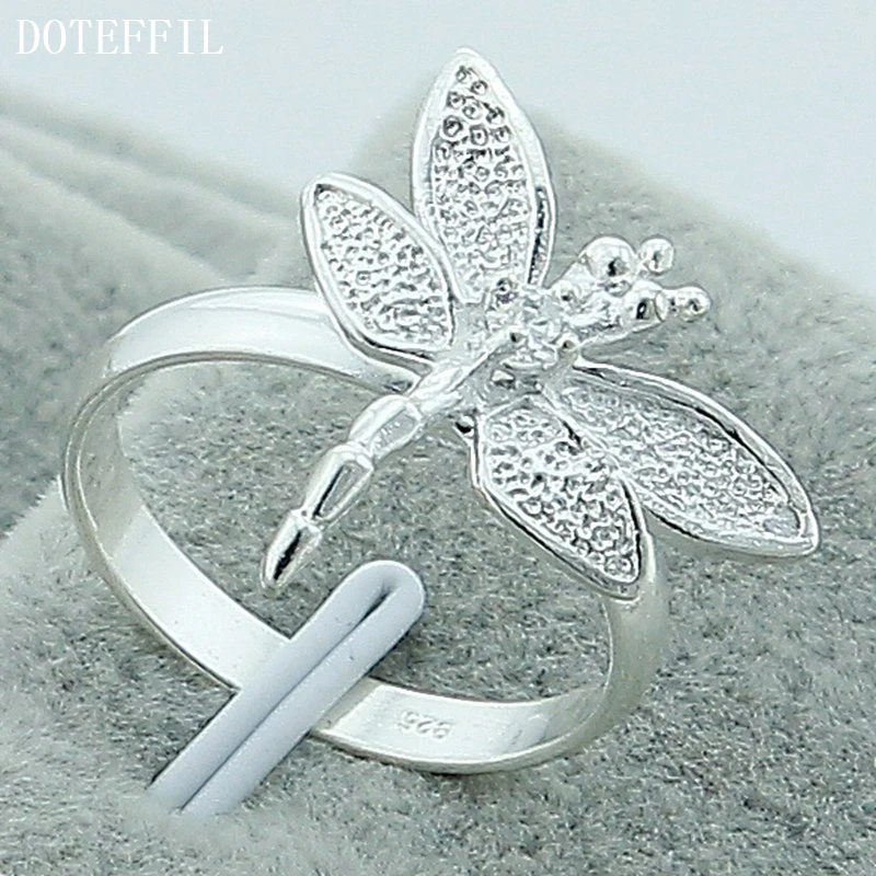 Fine Summer Style Silver Rings 925 Silver Color Jewelry Of Silver Rhinestone Dragonfly Rings For Women
Fine Summer Style Silver Rings 925 Silver Color Jewelry Of Silver Rhinestone Dragonfly Rings For Women