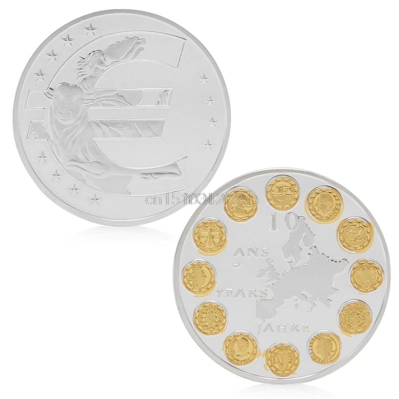 Coin EU 12 Countries Member Silver Plated Commemorative Challenge Coin Physical Token
Coin EU 12 Countries Member Silver Plated Commemorative Challenge Coin Physical Token