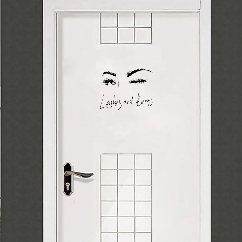 YOJA 23*17.9CM Beautiful Sexy Girl Eyes Eyelashes Brows Wall Stickers Decals Door Decor Accessories A40340
YOJA 23*17.9CM Beautiful Sexy Girl Eyes Eyelashes Brows Wall Stickers Decals Door Decor Accessories A40340
