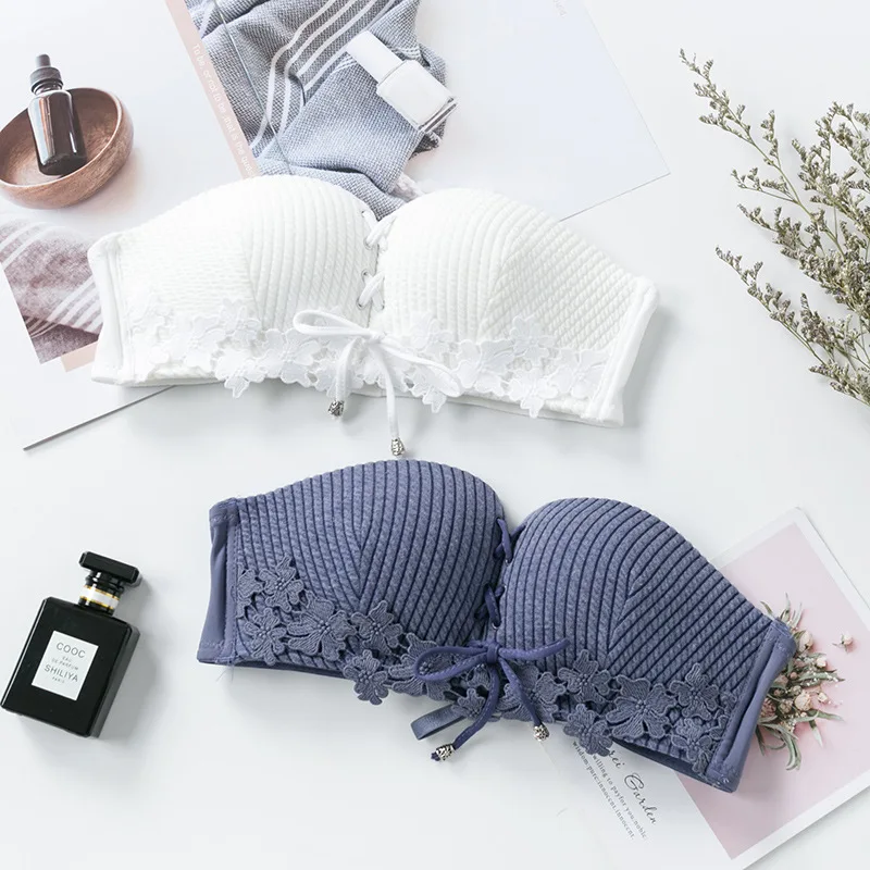 Push Up Bra Set Strapless Lingerie Prevent Falling off Super Gather Bras Summer Women Seamless Underwear and B Cup Panties Set
Push Up Bra Set Strapless Lingerie Prevent Falling off Super Gather Bras Summer Women Seamless Underwear and B Cup Panties Set