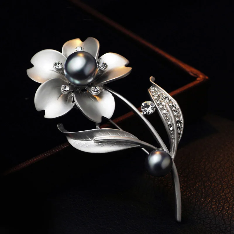 Vintage Gray imitate Pearl Jewelry Alloy Brooches & Pins For Women Dress and Scarf Accessories brooch
Vintage Gray imitate Pearl Jewelry Alloy Brooches & Pins For Women Dress and Scarf Accessories brooch