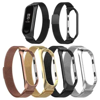 Milanese Wristband Bracelet Watch Strap+Metal Frame for Xiaomi Miband 3 4 S Strap For Xiaomi Mi Band 4 Magnet Stainless Steel
Milanese Wristband Bracelet Watch Strap+Metal Frame for Xiaomi Miband 3 4 S Strap For Xiaomi Mi Band 4 Magnet Stainless Steel
