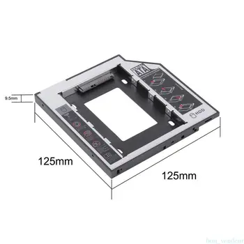9.5mm SATA HDD SSD Hard Drive Disk Caddy/Bracket for apple MacBook Pro (13", Early 2011) (MC724D/A) (13", Early 2011) (MC724LL/A
9.5mm SATA HDD SSD Hard Drive Disk Caddy/Bracket for apple MacBook Pro (13", Early 2011) (MC724D/A) (13", Early 2011) (MC724LL/A
