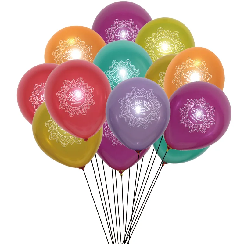 50pcs Eid Mubarak Balloons, 10inch Happy Eid Latex Balloons, Islamic New Year Decoration, Happy Ramadan Kareem Party Decoration
50pcs Eid Mubarak Balloons, 10inch Happy Eid Latex Balloons, Islamic New Year Decoration, Happy Ramadan Kareem Party Decoration