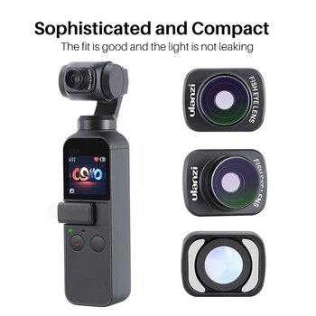 Ulanzi OP-8 Osmo Pocket Camera Fisheye Lens HD 4K Magnetic Fish Eye Camera Lens for Dji Osmo Pocket
Ulanzi OP-8 Osmo Pocket Camera Fisheye Lens HD 4K Magnetic Fish Eye Camera Lens for Dji Osmo Pocket