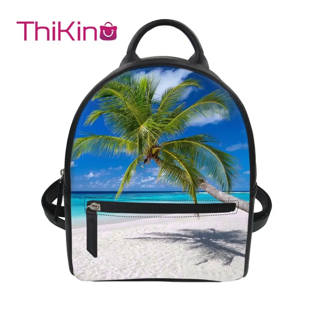 Thikin Tropical Plant Backpack for Ladies Girls Dog Pattern Travel Mochila PU Mini Zipper Schoolbag Student Preppy Style Bag
Thikin Tropical Plant Backpack for Ladies Girls Dog Pattern Travel Mochila PU Mini Zipper Schoolbag Student Preppy Style Bag